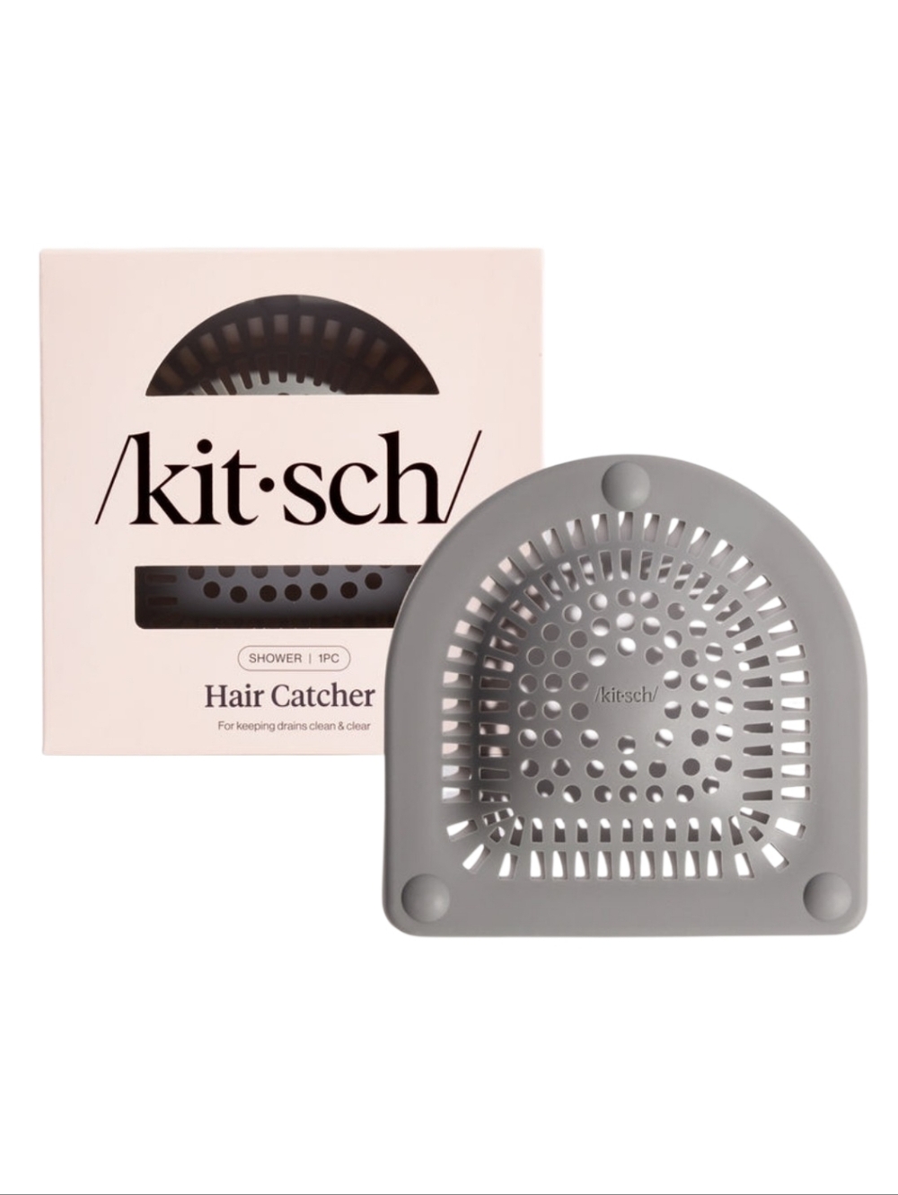 🌴♡Kitsch Drain Hair Catcher - Gray